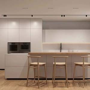 Gabinetes de Almacenamiento de Madera Modernos y Minimalistas Personalizables, Muebles para el Hogar y Hoteles con Decoración de Gabinetes de Cocina, Diseño Personalizado - Product Image 5