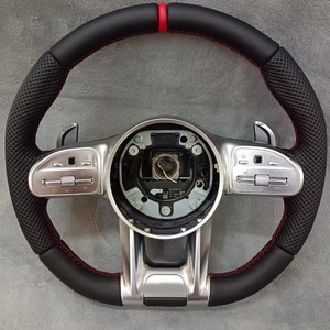 2025 mới da chỉ đạo bánh xe sợi carbon chỉ đạo bánh xe Mercedes AMG G63 W212 W222 - Product Image 5