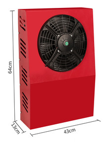 Condizionatore d'aria da parcheggio split <span class=keywords><strong>universale</strong></span> DC12V 24V per SUV, auto, camion, camper, con ventola per il riposo del conducente - Product Image 5