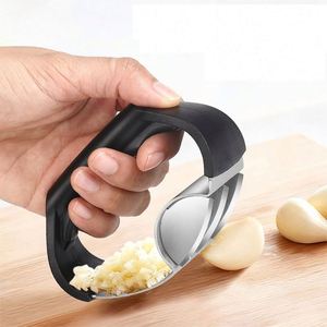 Stainless Steel Manual Garlic Press Crusher PP Plastic Vegetable <b>Kitchen</b> Accessories <b>Gadget</b> - Product Image 6