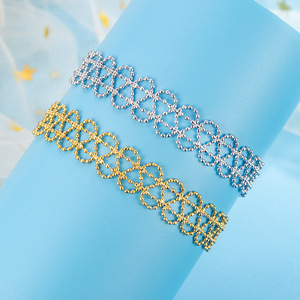 สร้อยข้อมือเงินแท้ 925 แบบเส้นด้าย ดีไซน์เรียบหรู ทรงกลม - Product Image 1