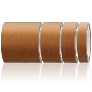 Cintas de Tela de Vidrio PTFE Multitamaño LBX de 1/2'', 3/4'', 1'', 2'', <span class=keywords><strong>33</strong></span> pies, 0.18mm, Cinta Adhesiva de Fibra de Vidrio PTFE para Alta Temperatura - Product Image 3