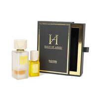 Caja de Perfume de Lujo con Diseño Personalizado, Impresión de Logotipo de Alta Gama, Reutilizable, con Lámina Dorada, Embalaje de Cajón