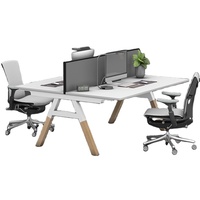 2025 Design moderne bureau modulaire poste de travail bureau à la mode 2 4 6 personnes Table de bureau à la mode Design moderne mobilier de bureau