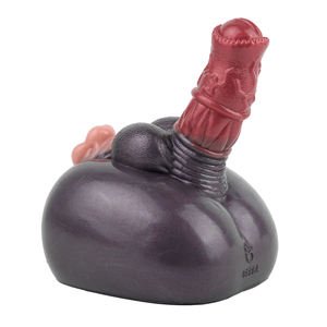 Fantasie Siliconen Dual Use Penis Stroker Met Paard Dildo Koppels Anale Seks Wederzijds Plezier Dubbele Gaten Masturbators Volwassen Seksspeeltjes - Product Image 5