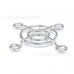 Vente directe d'usine, couvercle de protection pour ventilateur miniature de 3 cm, grille en fil de fer galvanisé, accessoire pour ventilateur axial - Product Image 2