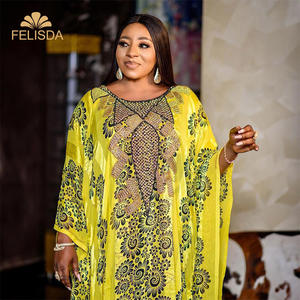 Robes africaines grande taille pour femmes, collection automne 2024, robe longue maxi, Dashiki, Abaya de luxe, Dubai, <span class=keywords><strong>Boubou</strong></span>, robe <span class=keywords><strong>femme</strong></span>, vêtements africains - Product Image 1