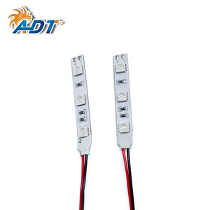 ไฟ LED สำหรับเกมพินบอล ขนาด 2 นิ้ว 5 ซม. DC 6.4V 3LEDs 5050 SMDs แบบยืดหยุ่น สำหรับตกแต่งฟลิปเปอร์พินบอล - Product Image 1