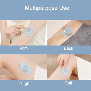 Almohadilla de masaje de pulso de cuerpo completo Ultra portátil Popular Ems Mini masajeador Tens parche de vibración para aliviar el dolor muscular - Product Image 4