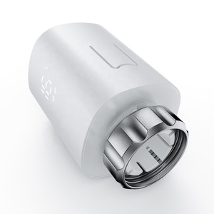 Vanne de radiateur <span class=keywords><strong>thermostatique</strong></span> intelligente au design moderne Tuya TRV-01 tension 230v pour chauffage par le sol dans les appartements - Product Image 4