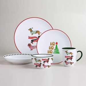 Hot Selling Unique Stylish Porcelain Stoneware Dinnerware Sets White Pattern Coffee Cup Saucer Set Eco Friendly Portable - Product Image 2