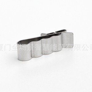 คลิปหนีบสายเคเบิลสแตนเลส รูปตัว C ขนาด 4 สแควร์ สำหรับยึดสายเคเบิล - Product Image 4