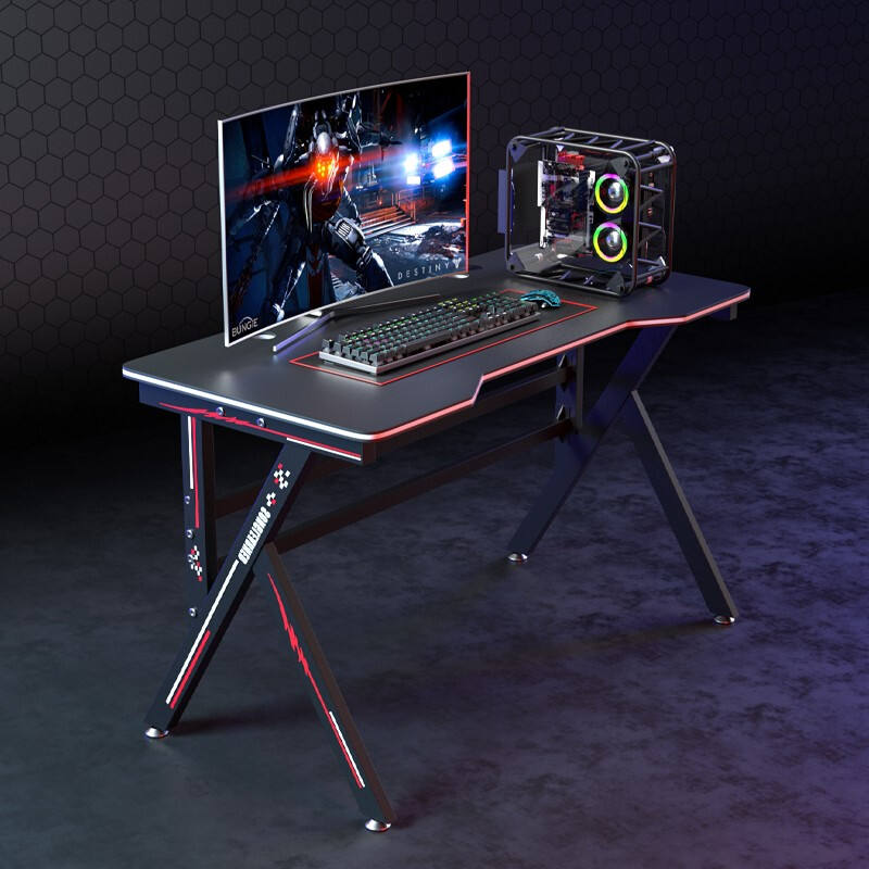 ORANGLES Wholesale Multifunction RGB LED Gaming Desk | Electric Standing Computer Table, Customizable L-Shaped PC Desk with Monitor Stand (Kuwait) - high resolution display - exposing craftsmanship - Image 2 of 5 | built for everyone | Wholesale Multifunction RGB LED Gaming Desk | Electric Standing Computer Table, Customizable L-Shaped PC Desk with Monitor Stand (Kuwait) for sale Georgia | Free Shipping ORANGLES