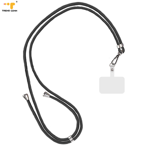 Funda Universal para teléfono móvil, cordón de colores con Clip desmontable, Parche de correa para el cuello, venta al por mayor - Product Image 4