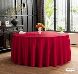 Mantel <span class=keywords><strong>Rectangular</strong></span> Grande con Diseño Redondo <span class=keywords><strong>para</strong></span> Banquetes de Hotel, Bodas y Eventos, Caminos de <span class=keywords><strong>Mesa</strong></span> al por Mayor - Product Image 1