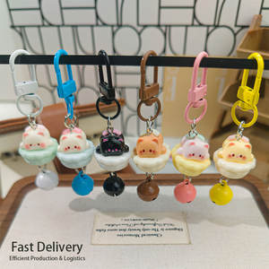 तीन आयामी केचेन प्यारा केचेन प्यारा कार्टून लटका गहने लड़कियों छात्र स्कूल बैग पेंडेंट छोटे मिश्र धातु प्लास्टिक उपहार बनाया गया - Product Image 5