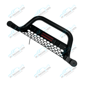 Parachoques delantero de barra de toro de acero negro para camionetas compatible con Navara Colorado <span class=keywords><strong>FJ</strong></span> Cruiser Pajero NP300 - Product Image 5