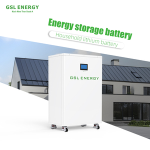 GSL Energy 51.2V 400Ah 20kWh Bluetooth IP65 Batterie solaire étanche Lifepo4 Stockage d'énergie domestique Cycle profond Roue amovible - Product Image 2