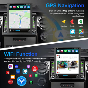IYING 2Din autoradio stéréo 9.7 "écran Android 12 <span class=keywords><strong>Apple</strong></span> <span class=keywords><strong>Compatible</strong></span> Navi GPS lecteur 2 + 32G <span class=keywords><strong>Carplay</strong></span> pour 2009-2014 Ford F150 - Product Image 4
