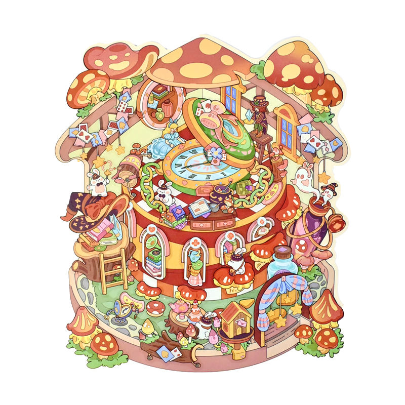 Casa de hongos B de tradición ancestral.