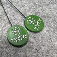 Bijoux personnalisés, montre, étiquette volante en plastique gaufré, cordon d'étiquette avec logo suspendu pour bouteille, bocal, vêtements, montre, étiquette de cheveux