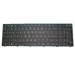 笔记本电脑美国FR GR JP KR BR GR SP RU键盘，用于千兆字节游戏G5 GD KD MD游戏G7 GD KD MD美国黑色框架全新