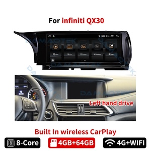 Krando 10.25 인치 인피니티 QX30 2015 2019 자동차 멀티미디어 플레이어 내장 무선 CarPlay 4G 와이파이 안드로이드 자동차 라디오 - Product Image 5