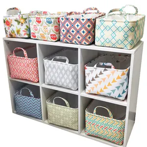 Fabric Storage Bins Closet Cubes Baskets Closet Organizer Cube Storage Basket For clothes organizer cloth storage drawer