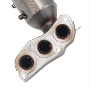 Convertisseur catalytique de haute qualité Euro4 Euro5 400 cellules à montage direct avec substrat céramique pour <span class=keywords><strong>Toyota</strong></span> <span class=keywords><strong>Aygo</strong></span> Peugeot 107 - Product Image 4