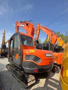 รถขุดตีนตะขาบ Doosan DX75 มือสอง ลดราคาพิเศษ, รถขุดไฮดรอลิกขนาดเล็ก 7.5 ตัน, สภาพดี - Product Image 5