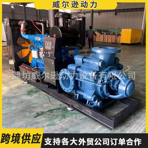 Groupe de pompage d'eau diesel 50 000 L/heure 100 kW sur remorque pour le contrôle des inondations et le drainage - Product Image 4