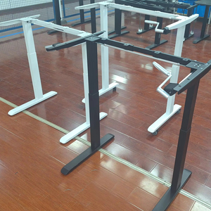 2025 hiện đại Ergonomic của nhãn hiệu tay <span class=keywords><strong>Crank</strong></span> ngồi đứng bàn khung Chiều cao có thể điều chỉnh văn phòng bàn với chuyển đổi tính năng - Product Image 4