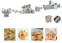 Frituurdeegtwist-extruder rijstcrackerlijn conservenlijn snackextruder multifunctionele automatische graanlijn voedselveilig