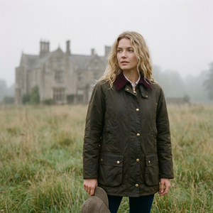 Chaqueta Impermeable y Cortavientos de Algodón Encerado <span class=keywords><strong>para</strong></span> Mujer, Estilo <span class=keywords><strong>Barbour</strong></span>, Ropa de Campo, Ropa de Trabajo Agrícola - Product Image 3