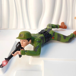 Camuflaje de soldado de rastreo eléctrico de moda con juguete de plástico de sonido para niños en estilo <span class=keywords><strong>TikTok</strong></span> para niños y niñas - Product Image 4