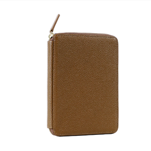 Carnet de <span class=keywords><strong>voyage</strong></span> A6 à 6 anneaux, couverture en cuir à fermeture éclair, carnet de <span class=keywords><strong>voyage</strong></span>, personnalisation de cadeaux, journal en cuir rigide, journaux en cuir Gua 40 feuilles - Product Image 1