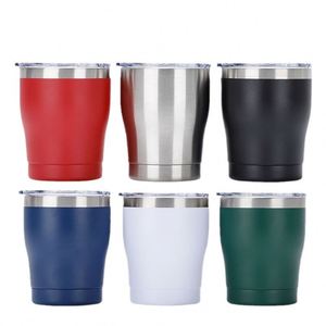 12oz Insulated Stainless Steel Coffee Tumbler, <b>Double</b> <b>Wall</b> Vacuum Travel <b>Mug</b> with Sliding Lid, Reusable Leak Proof Cup for Car - Product Image 1