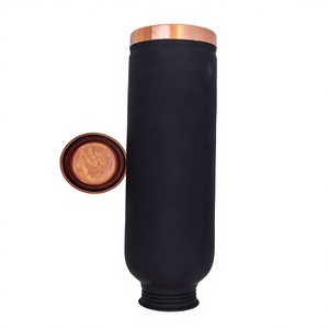 Ayurvedic Copper Reusable <b>Water</b> <b>Bottle</b> with Classic Design <b>Large</b> Capacity Portable Travel Drinkware for Office Use - Product Image 3