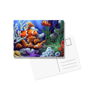 Carte postale lenticulaire 3D imperméable et écologique à imprimé animal personnalisé de haute qualité avec options de taille sur mesure - Product Image 3