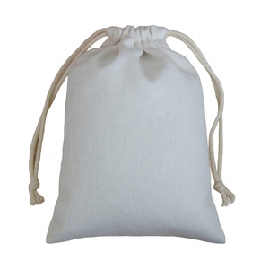 Natural Organic Recycled Cotton <strong>Canvas</strong> <strong>Drawstring</strong> Bag String <strong>Pouch</strong> Clothes Quilt Storage Bag Large Cotton <strong>Dust</strong> Envelop <strong>Pouch</strong> - Product Image 2