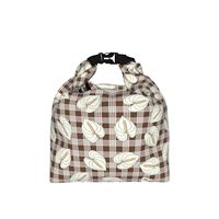 Sac à déjeuner isotherme personnalisable, mignon, portable, imperméable et réutilisable, avec fermeture à enroulement, motif Ulu rose style Hawaï