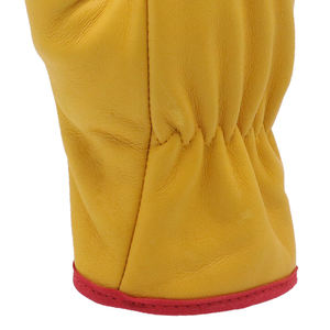 Guantes de Trabajo MaxiPact de Alta Calidad, Aislantes para Soldadura, de Cuero Vacuno Granulado, Impermeables, para Protección Laboral en Almacenes - Product Image 4