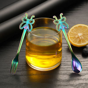 ช้อนกาแฟสแตนเลสมีด้ามจับ<span class=keywords><strong>ผีเสื้อ</strong></span>สุดสร้างสรรค์,ใช้สำหรับกวนผสมเครื่องดื่มนมผสมแยม - Product Image 4