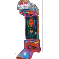Duoxing Machine de tir d'arcade LED colorée, à monnayeur, avec affichage numérique, pour centre de divertissement, garantie 1 an, en métal, version anglaise