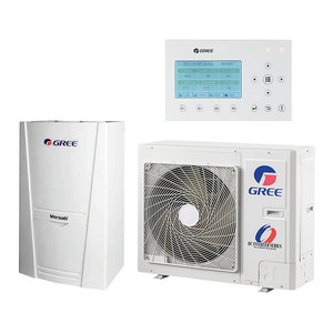Chauffe-eau à pompe à chaleur air-eau split 8-16kW pour R410A, bon prix, vente en gros, chauffe-eau à pompe à chaleur Gree - Product Image 1