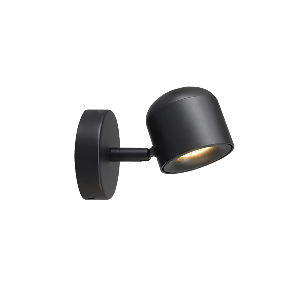 Applique murale rotative 7W COB à LED, lampe simple et moderne, lumière de chevet, miroir, salle de bains, nouveau