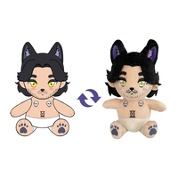 Peluches Personnalisées Adorables et Douces, Faible MOQ, Poupées Kpop en Peluche de 20 cm Faites à la Main