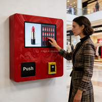 Distributeur automatique personnalisable pour la vente d'écouteurs, de chargeurs et d'accessoires technologiques dans les aéroports