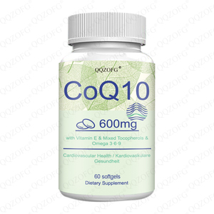 Offres Spéciales OEM COQ10 Softgels pour la santé cardiaque et la production d'énergie <span class=keywords><strong>Coenzyme</strong></span> <span class=keywords><strong>Q10</strong></span> Vitamines et suppléments - Product Image 1