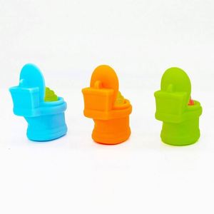 Juguete Antiestrés de TPR con Forma de Popó, Bola de Compresión de Rebote Lento para Niños, Oficina, Escritorio, Regalo Sensorial - Product Image 2